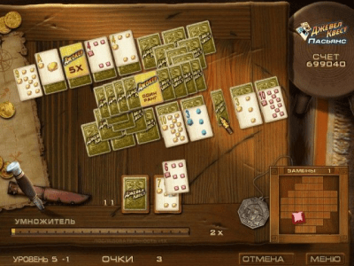 Скриншот приложения Джевел квест. Пасьянс - №4