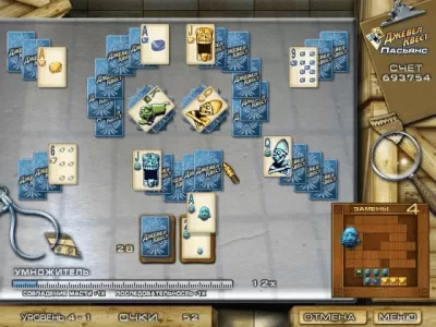 Скриншот приложения Джевел квест. Пасьянс - №5