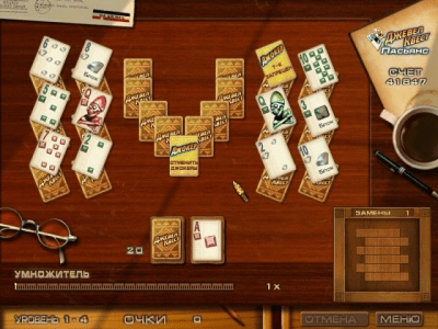 Скриншот приложения Джевел квест. Пасьянс - №7