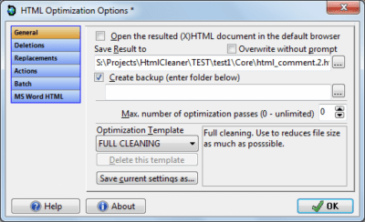 Скриншот приложения HTML Cleaner - №2