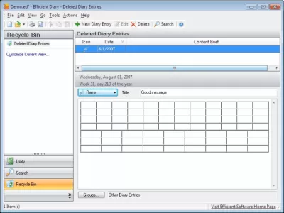 Скриншот приложения Diary Pro - №4