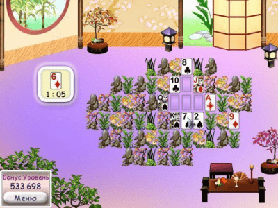 Скриншот приложения Пасьянс. Сад камней - №3