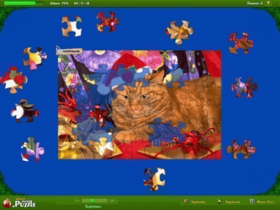 Скриншот приложения Новогодние пазлы - №3