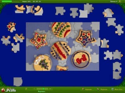 Скриншот приложения Новогодние пазлы - №5