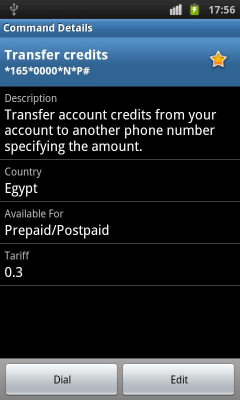 Скриншот приложения USSD Dialer - №5