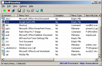 Скриншот приложения ShellMenuNew - №1