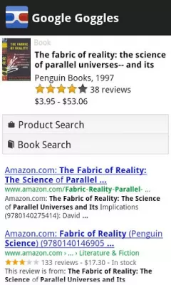 Скриншот приложения Google Goggles - №4