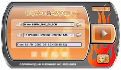 Скриншот приложения DVD-to-SVCD - №1