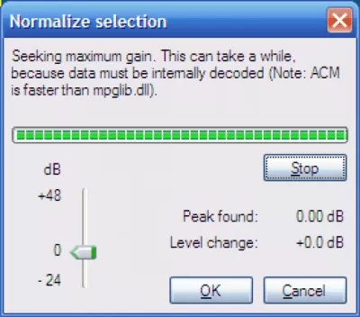 Скриншот приложения mp3DirectCut - №3