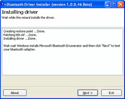 Скриншот приложения Bluetooth Driver Installer - №2