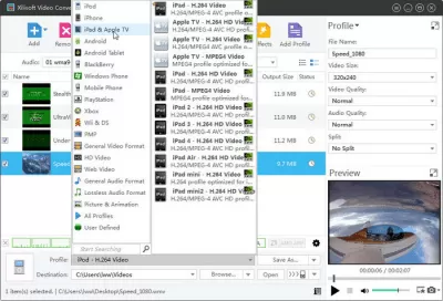 Скриншот приложения Xilisoft Video Converter Ultimate - №3