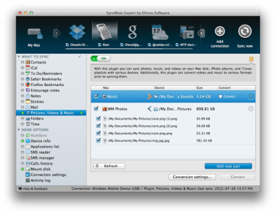 Скриншот приложения SyncMate - №3