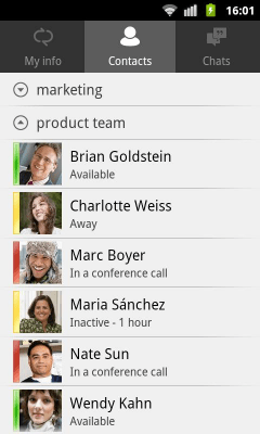 Скриншот приложения Lync 2010 - №4