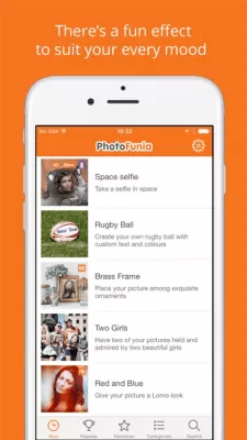 Скриншот приложения PhotoFunia - №1