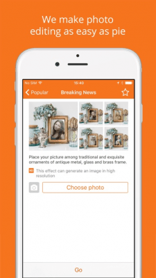 Скриншот приложения PhotoFunia - №5