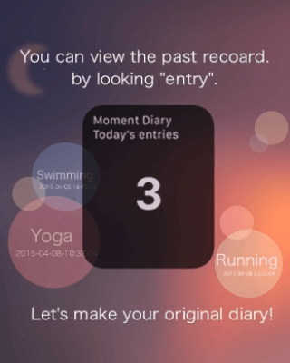 Скриншот приложения MomentDiary - №1