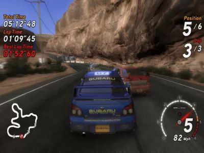 Скриншот приложения SEGA Rally - №6