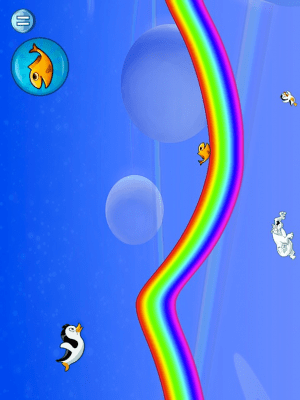 Скриншот приложения Racing Penguin, Flying - №2