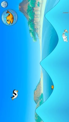 Скриншот приложения Racing Penguin, Flying - №5