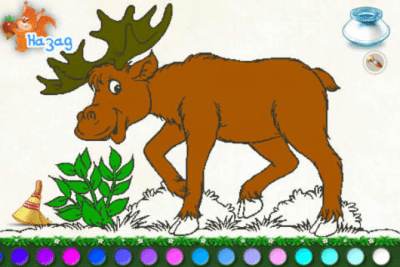 Скриншот приложения Детские пазлы и раскраска: В Зоопарке - №6