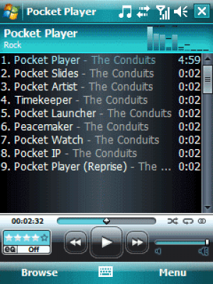 Скриншот приложения Pocket Player - №1