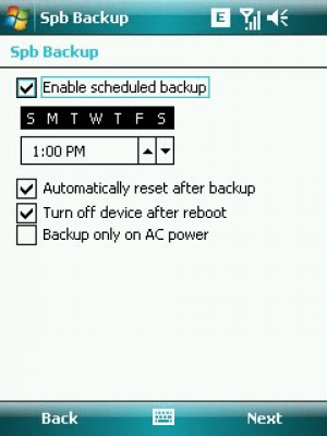Скриншот приложения Spb Backup - №3