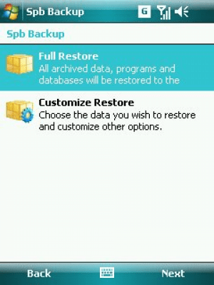 Скриншот приложения Spb Backup - №5