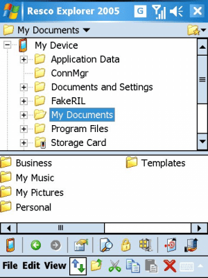 Скриншот приложения Resco Explorer 2008 - №4