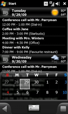 Скриншот приложения Spb Mobile Shell - №4