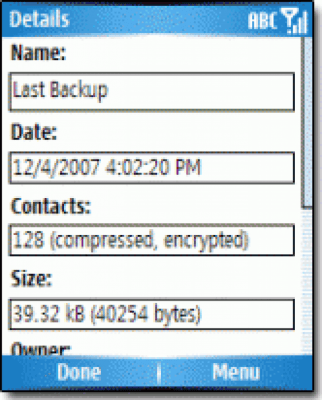 Скриншот приложения SmartBackup - №3
