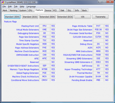 Скриншот приложения CrystalMark - №5