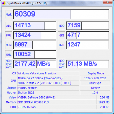 Скриншот приложения CrystalMark - №14