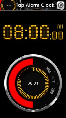 Скриншот приложения Будильник. Tap Alarm Clock Lite - №7