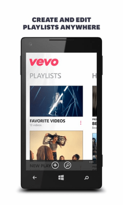 Скриншот приложения VEVO - №1