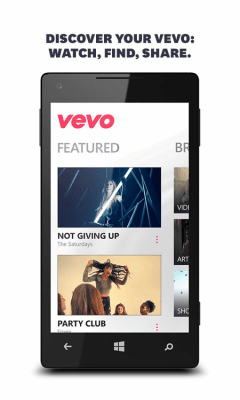 Скриншот приложения VEVO - №4