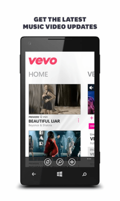 Скриншот приложения VEVO - №5