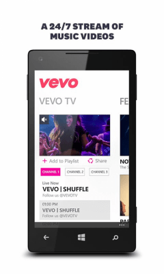 Скриншот приложения VEVO - №6