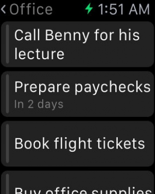 Скриншот приложения gTasks HD - №3