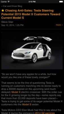 Скриншот приложения Feeddler RSS Reader - №4