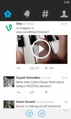 Скриншот приложения Twitter - №8