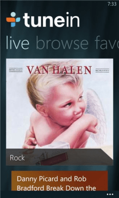 Скриншот приложения TuneIn Radio - №7