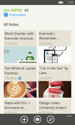 Скриншот приложения Evernote - №3
