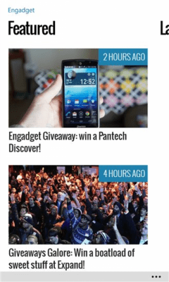 Скриншот приложения Engadget - №5