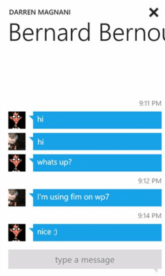 Скриншот приложения Fim Chat - №4