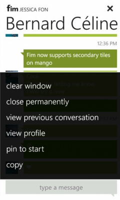 Скриншот приложения Fim Chat - №5