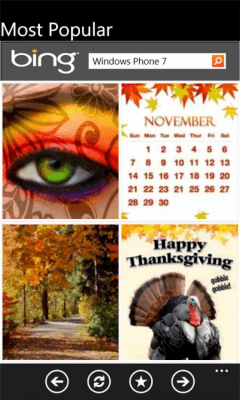 Скриншот приложения Backgrounds Wallpapers - №3