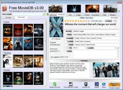 Скриншот приложения Free MovieDB - №1