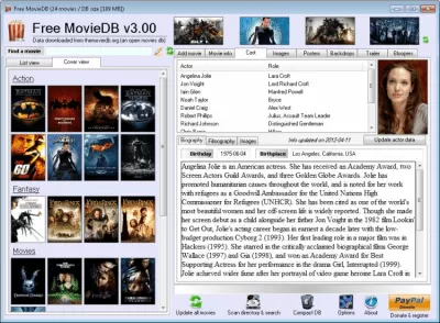 Скриншот приложения Free MovieDB - №2