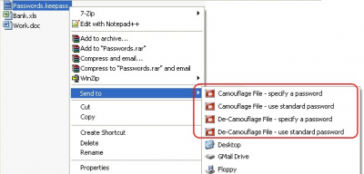 Скриншот приложения Free File Camouflage - №2