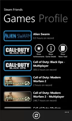 Скриншот приложения Steam Friends Lite - №5